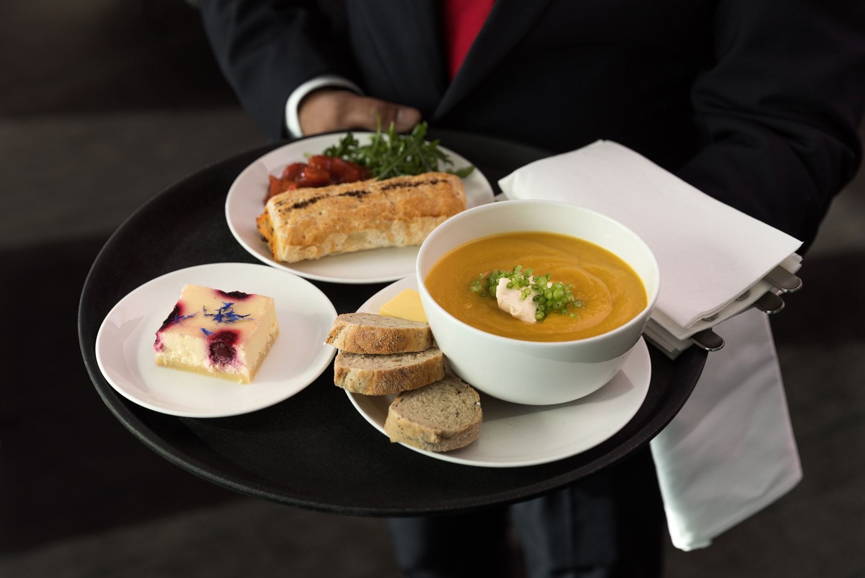 Qantas Lounges Foods