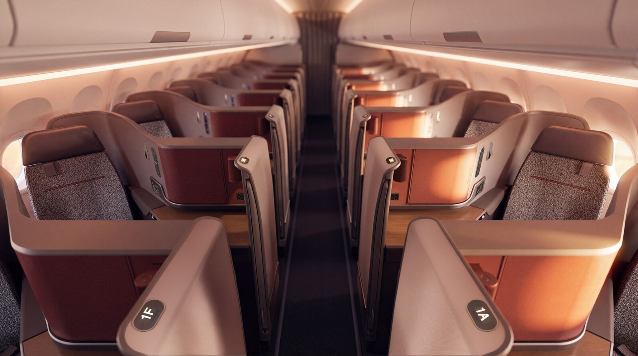 Qantas' New Lie-Flat Business Class For A321XLR & B787-9