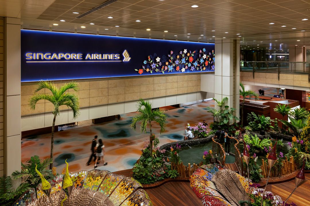 Singapore Airlines SilverKris First Class Lounge T2 Changi location