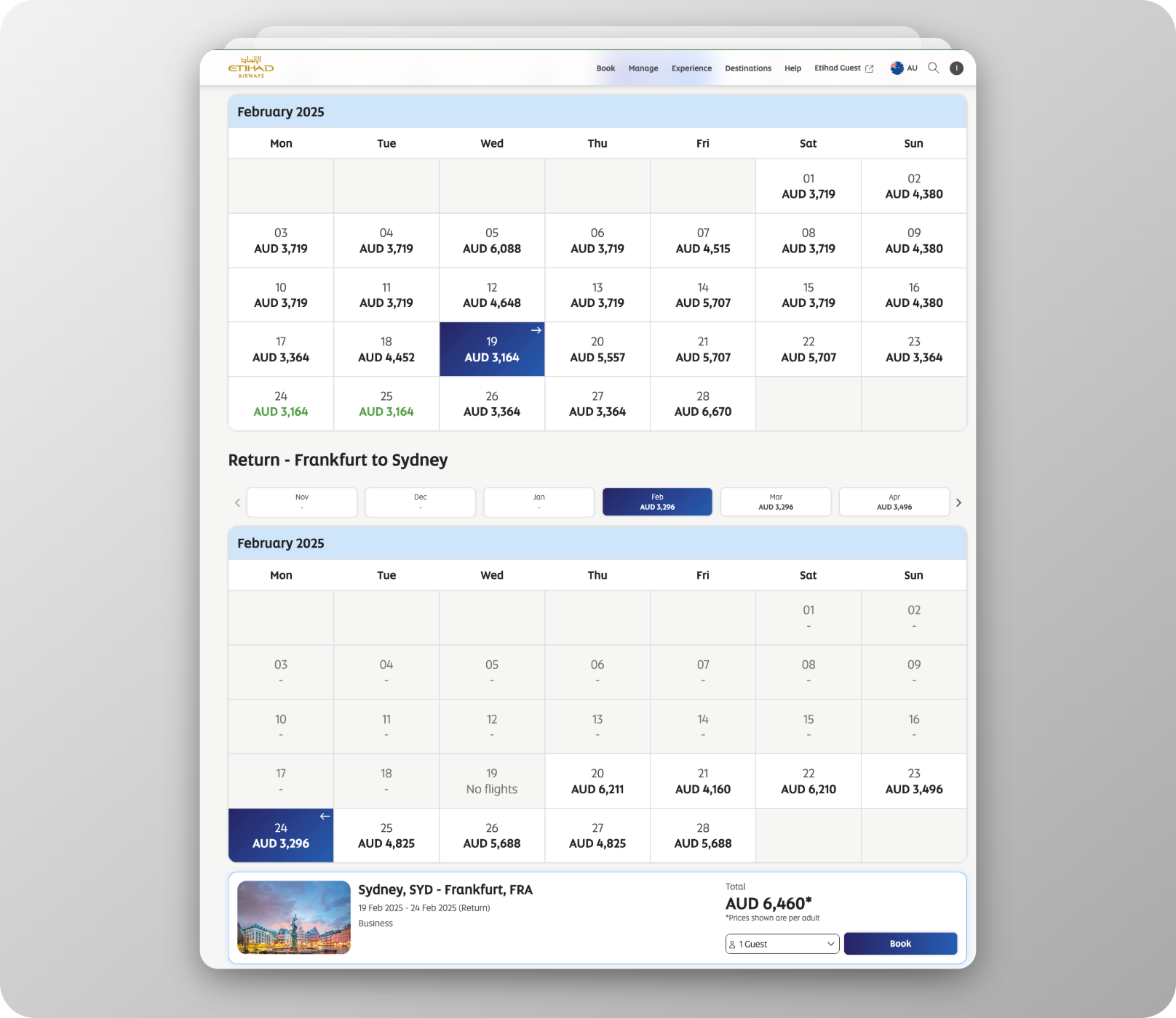 Etihad black Friday sale 2024